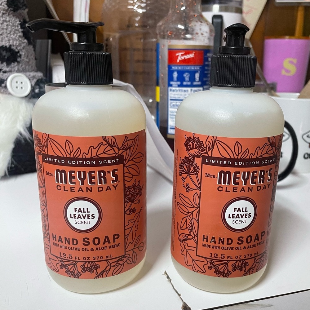 Meyer’s Limited Edition Fall Leaves Liquid Hand Soap Bundle of 2